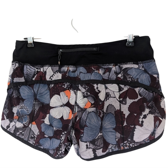 Lululemon Run: Speed Short 4-way Stretch Biggie So Fly Butterfly Pizzaz Multi 6 - Picture 4 of 14